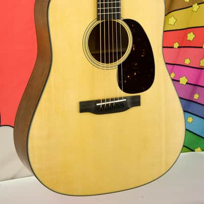 2025 Martin D-18 Satin Finish, Spruce Top, Mahogany Back & Sides, Hard Case image 3