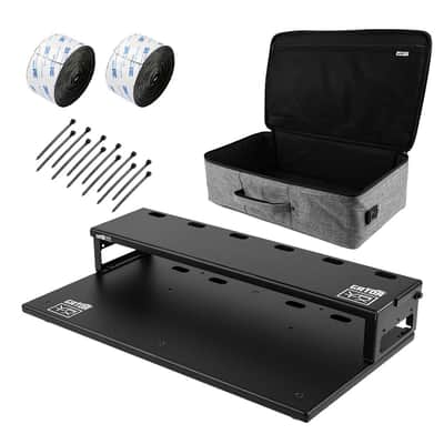 Gator Vertex GV-TC2313R2-GB Tour Compact 23" x 13" Pedalboard & Riser w/ Padded Gig Bag image 6