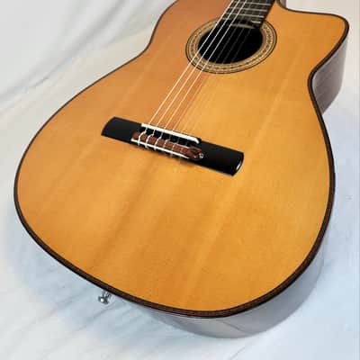 Pimentel Handmade Custom Classical Guitar, 1997, Signed Label, OHSC image 6