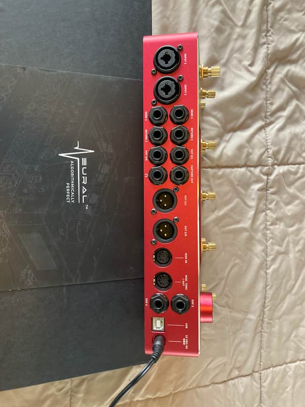 Neural DSP Quad Cortex in Limited Edition Red and Gold - Price