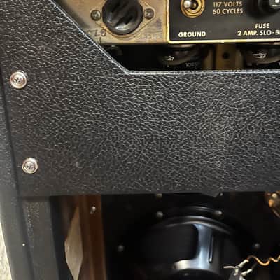Fender Super Reverb 2-Channel 40-Watt 4x10" Guitar Combo 1963 - 1967 - Black Panel image 16