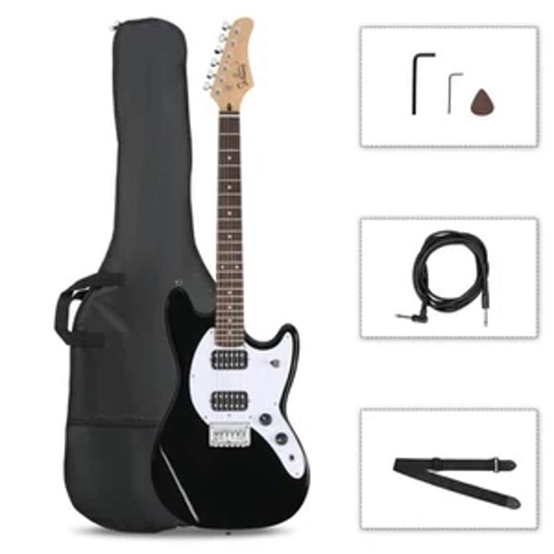 New Glarry 6 String H-H Pickups GMF Electric Guitar 6 String for School Band image 1