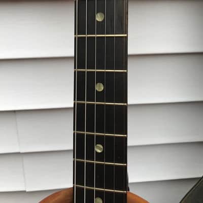 1962 Silvertone 1420 / Harmony H46 Stratotone Hollowbody Electric Guitar & OHSC image 5