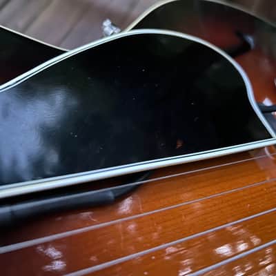 The Loar LH-600-VS w/ Dearmond FHC Pickup - Upgrades - Vintage Sunburst w/ Case image 3