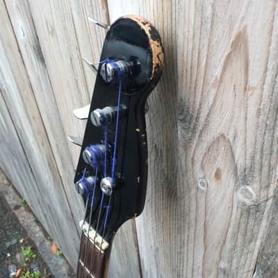 Meazzi Jupiter Vintage Bass Made in Italy 1964 Black image 10