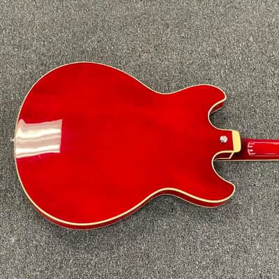 Ibanez AS73-TCD Artcore Semi Hollow Electric Guitar Transparent Cherry Red image 4