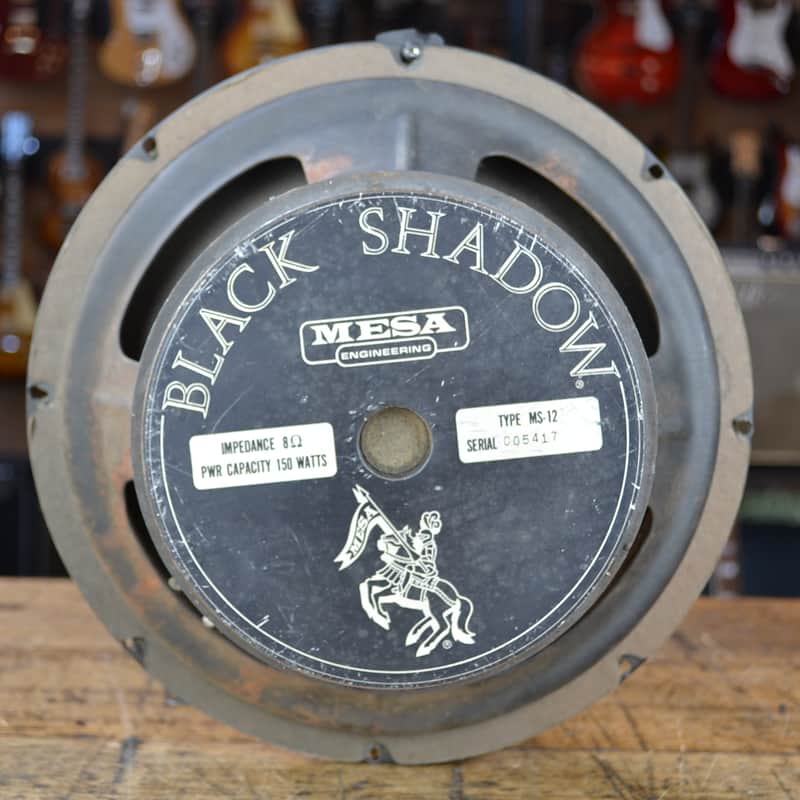 Mesa Boogie Black Shadow MS-12 150 Watt 8 Ohm Speaker | Reverb