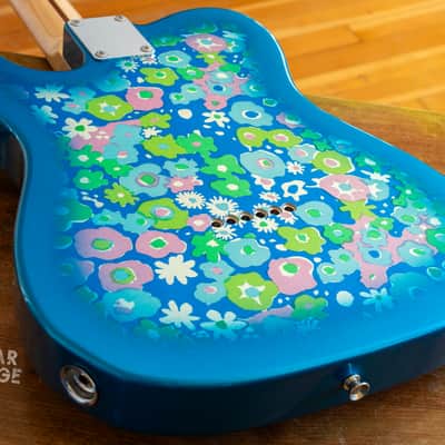 2016 Fender Japan Telecaster 69 Vintage Reissue FSR Blue Flower metallic - stunning MIJ! image 9
