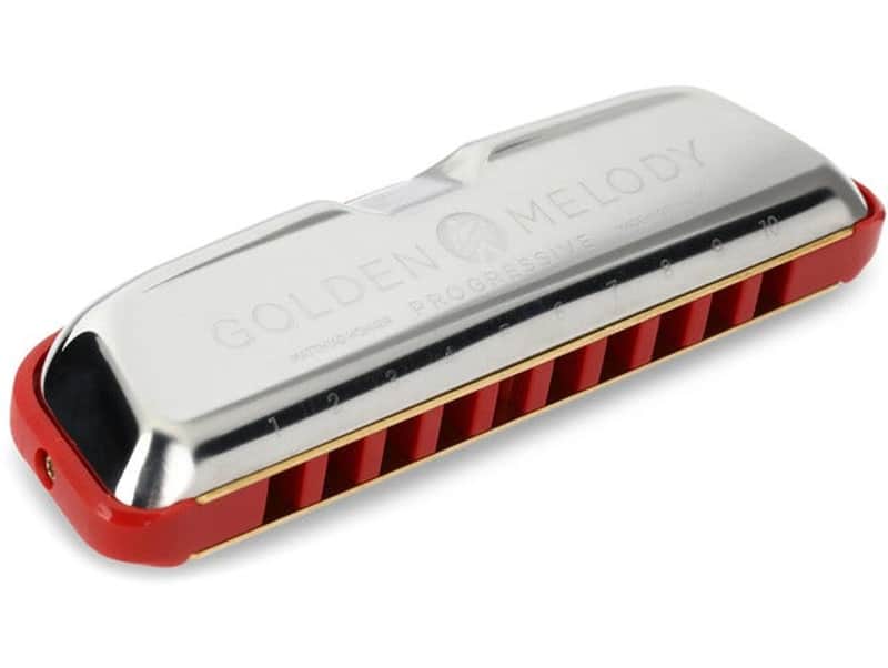 Golden Melody Progressive Harmonica F Major - Open Box image 1