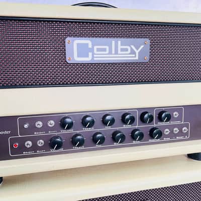 Colby DTB50 Dual Tone Booster Guitar Head & 1x12" Cabinet 2010s - Blonde image 4