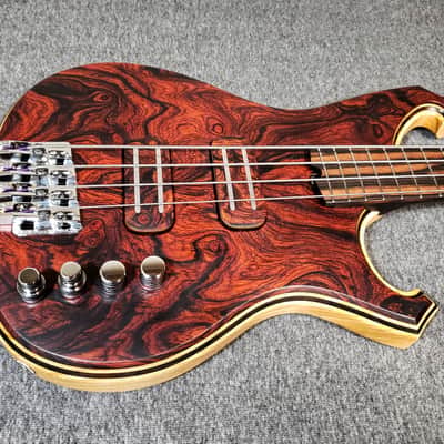 Barlow Guitars Falcon II 2019 Cocobolo / Macassar Ebony image 6