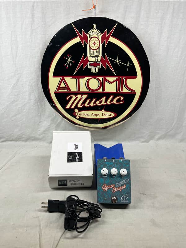 Crazy Tube Circuits Space Charged v1 Overdrive Pedal with Power Supply + Box image 1