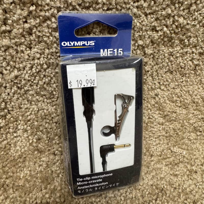 Olympus Tie-Clip Lavalier Mic image 1