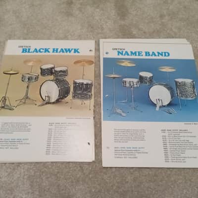 Vintage 1971 Gretsch Full-Line Drum Catalog! Rare, Original Case Candy, Paperwork! image 4