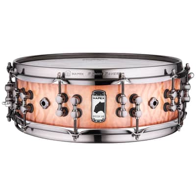 Mapex BPDLMH4460LPW Black Panther Versatus Russ Miller Signature 4 5/8x14" Mahogany/Maple Snare Drum