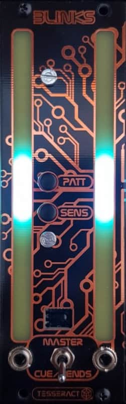 TESSERACT MODULAR BLINKS VU METER : BRAND NEW :  [DETROIT MODULAR] image 1