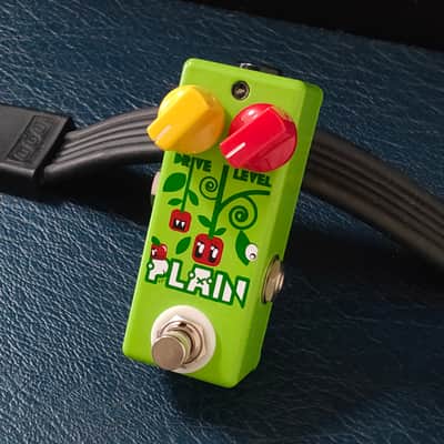 Amsterdam Cream Plain Drive Overdrive 2010s w/ Original Box Guitar Bass Effects Pedal Used MINT image 2
