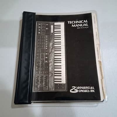 Sequential Circuits Prophet 5 Rev 3.0-3.3 Technical Service Manual