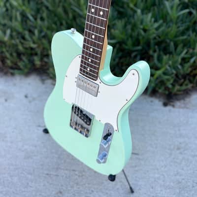 Fender American Performer Telecaster Hum Satin Surf Green Rosewood Fretboard 2023(VIDEO!) image 8