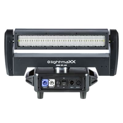 lightmaXX LINE STL AD Moving Head Bar - Battery Powered LED Light image 2