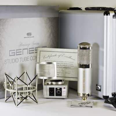 MXL Genesis HE Premium Mullard Tube Microphone Bundle - Heritage Edition image 3