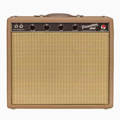 Fender Chris Stapleton Signature '62 Princeton 1x12" 12-Watt Guitar Combo 2019 - Present - Brown Vinyl with Wheat Grille Cloth image 1