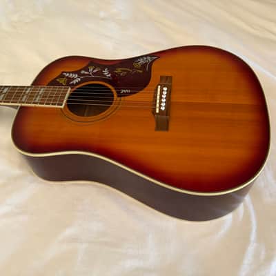 Vintage 1996 Epiphone Hummingbird - Cherry Sunburst - Made in Korea (MIK) - Free Pro Setup image 5