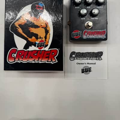 BBE Sound Inc. Crusher Distortion Metal High Gain Guitar Effect Pedal + Box image 1