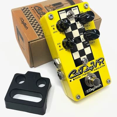DigiTech CabDryVR - Dual Cabinet Simulator Pedal - Yellow Finish image 3