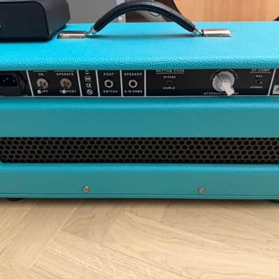 Tone King Imperial MKII 20-Watt Guitar Amp Head 2019 - Present - Turquoise image 5