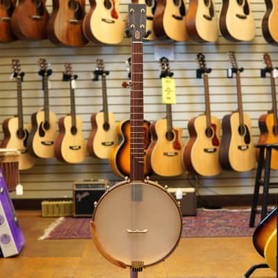 OME USA Tupelo 12" Bird's Eye Maple Open Back Banjo w/Hard Case image 4