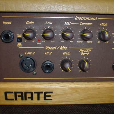 Crate CA112D Acoustic Combo Guitar Amplifer Amp image 7