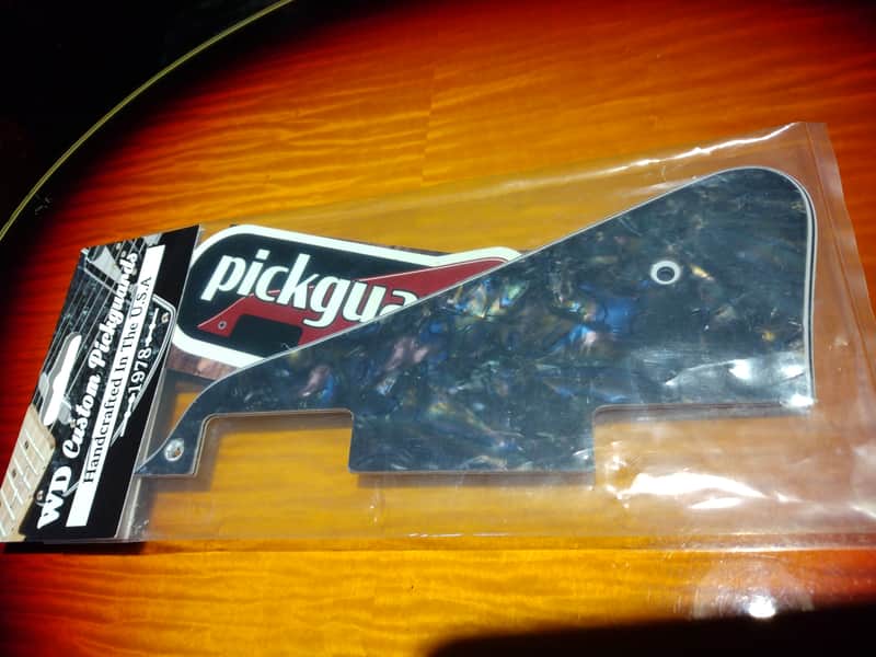 WD Music Abalone Les Paul Pickguard image 1