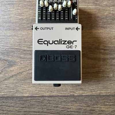 Boss GE-7 Equalizer (Black or Silver Label) 1997 - Present - Grey image 1