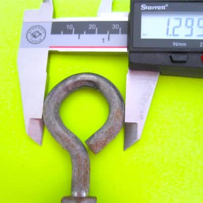 Marching Bass Drum Eye Bolt Hook Carrier Harness Attachment Part - USED image 3