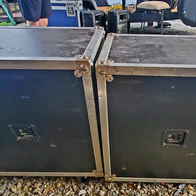 Mesa Boogie Roadready 410's, original Eden drivers, one has not original door, casters on both, massive low end!!! image 3