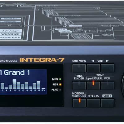 Roland Integra-7 SuperNatural Sound Module 2012 - Present - Black
