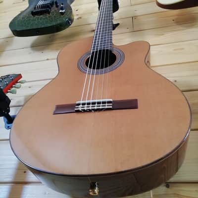 Josè Torres JTC-20CE Classical Guitar Cutaway Electrified image 8