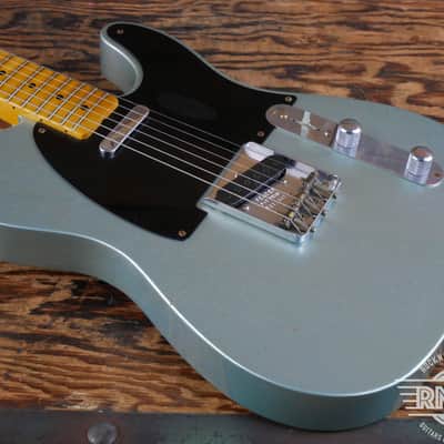 Fender Custom Shop '52 Reissue Telecaster Journeyman Relic - 2021 - Ice Blue Metallic image 6