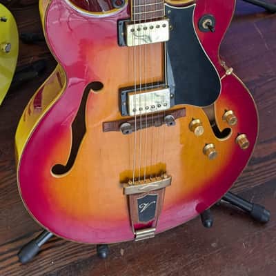 Ventura V-1400 Barney Kessel Hollow Body Electric Guitar 1960s Japan image 1