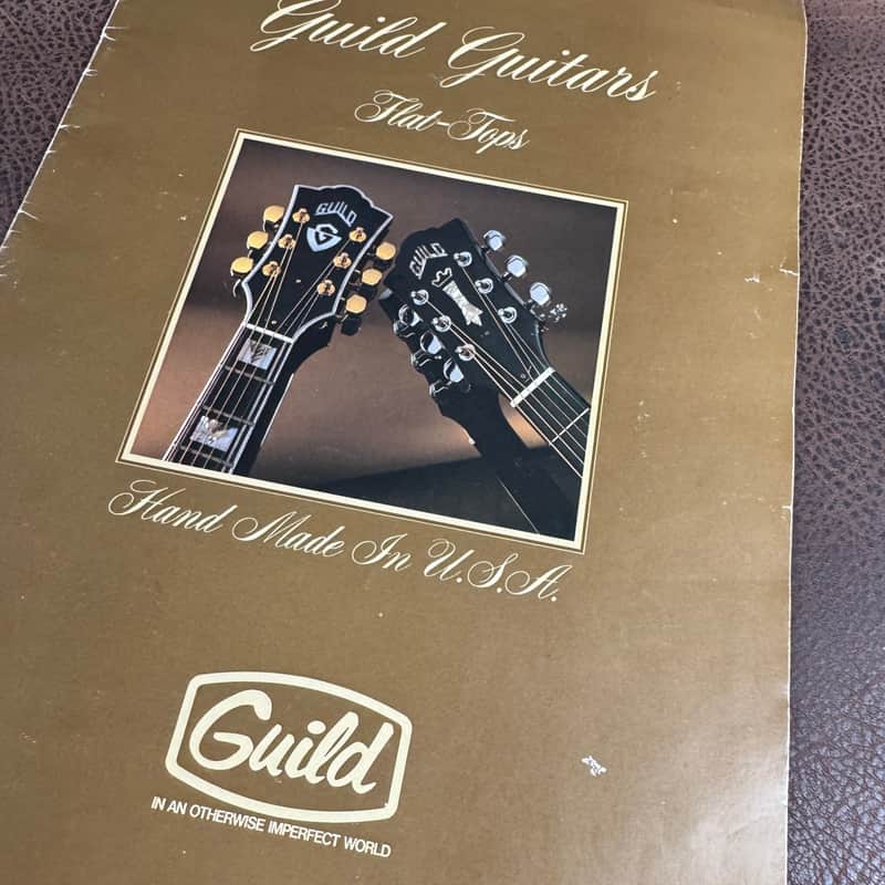 Guild Japan Price List and Catalog 1980's image 1