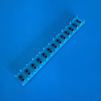 ALESIS VI49 AKAI MPK 25 Midi Keyboard Part: 13-Key Conductive Pad Contact Strip image 3