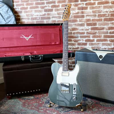 Fender Custom Shop American Custom Tele NOS RW - Charcoal Frost Metallic - 2023 image 3
