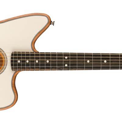 Fender American Acoustasonic Jazzmaster 2021 - Present - Arctic White image 1