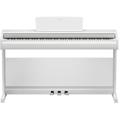 Yamaha YDP-146WH, GHS Weighted 88 Note Upright Digital Piano - White image 2