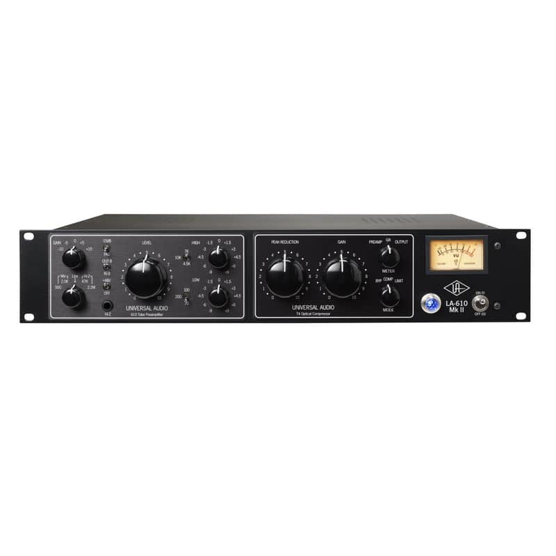 UNIVERSAL AUDIO LA-610 MKII Professional Rackmount Tube Preamp / Optical Compressor image 1