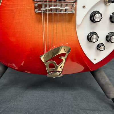 Used Rickenbacker 330/12 12-String Electric Semi-Hollow Body Electric Guitar Fireglo with Original Case 2007 USA image 11