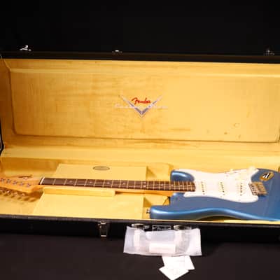 MINT Fender Custom Shop 66 Stratocaster Lush Closet Classic Aged Lake Placid Blue 975 image 13
