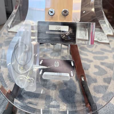 Ampeg ADA4 Dan Armstrong Bass Guitar Clear Lucite image 2