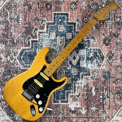 1989 Fender Stratocaster Plus Deluxe Vintage Made In USA Natural Electric Guitar W/ Original Hardshell Case! image 3